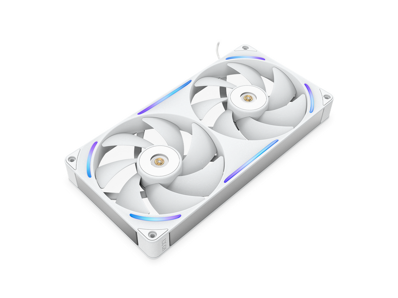 NZXT F280X - Gehäuselüfter - 140mm - Weiß mit RGB LED - 41 dBA