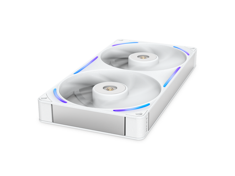 NZXT F280X - Gehäuselüfter - 140mm - Weiß mit RGB LED - 41 dBA