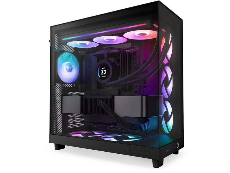 NZXT F360 RGB CORE UNIBODY - 360mm - Gehäuselüfter - Schwarz - 30 dBA *DEMO*