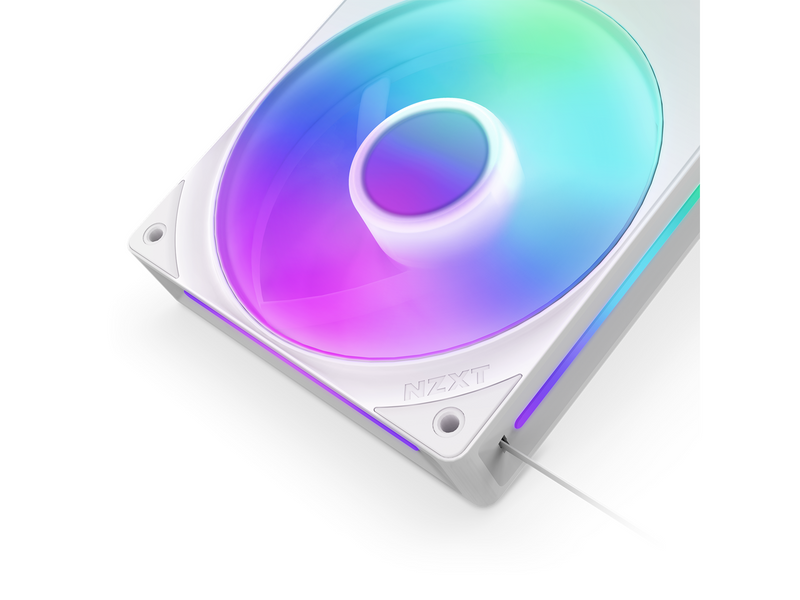 NZXT F360 RGB CORE UNIBODY - 360mm - Gehäuselüfter - Weiß - 30 dBA