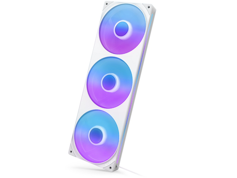 NZXT F360 RGB CORE UNIBODY - 360mm - Gehäuselüfter - Weiß - 30 dBA