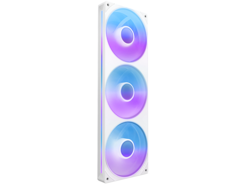 NZXT F360 RGB CORE UNIBODY - 360mm - Gehäuselüfter - Weiß - 30 dBA