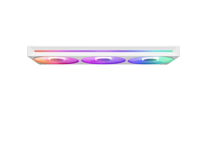 NZXT F360 RGB CORE UNIBODY - 360mm - Gehäuselüfter - Weiß - 30 dBA
