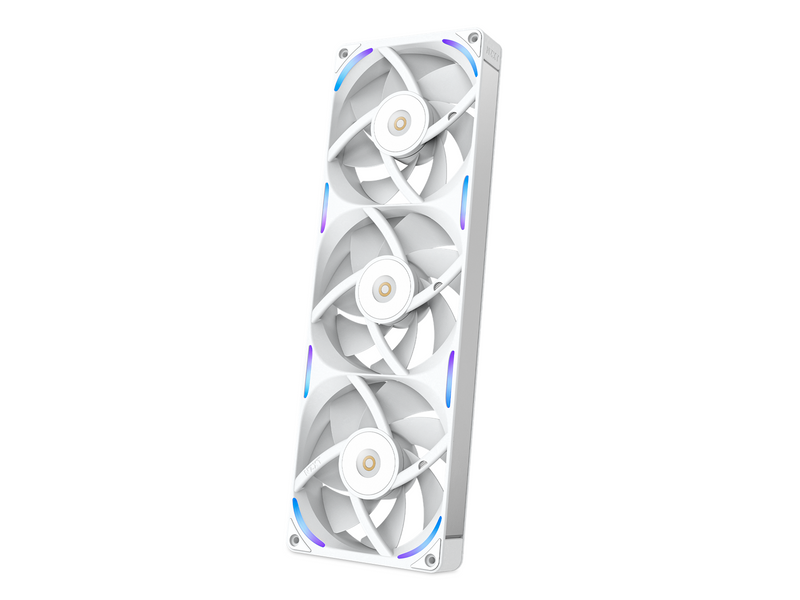 NZXT F360X - Gehäuselüfter - 360mm - Weiß mit RGB LED - 41 dBA