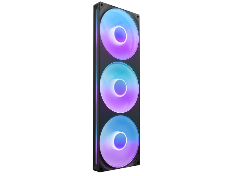 NZXT F420RGB Core (single frame 420mm fan) - Black - Gehäuselüfter - 420mm - Schwarz mit RGB LED - 34 dBA