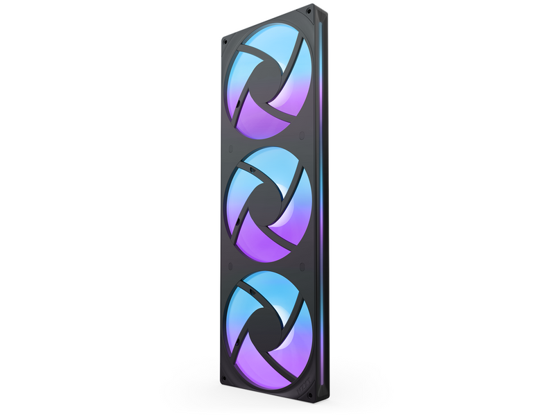 NZXT F420RGB Core (single frame 420mm fan) - Black - Gehäuselüfter - 420mm - Schwarz mit RGB LED - 34 dBA *DEMO*
