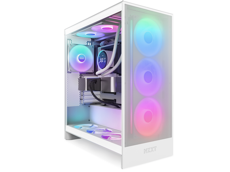 NZXT F420RGB Core (single frame 420mm fan) - White - Gehäuselüfter - Weiß mit RGB LED - 34 dBA