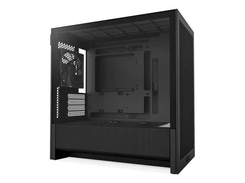 NZXT H3 Flow (2025) - All Black - Gehäuse - Miditower - Schwarz