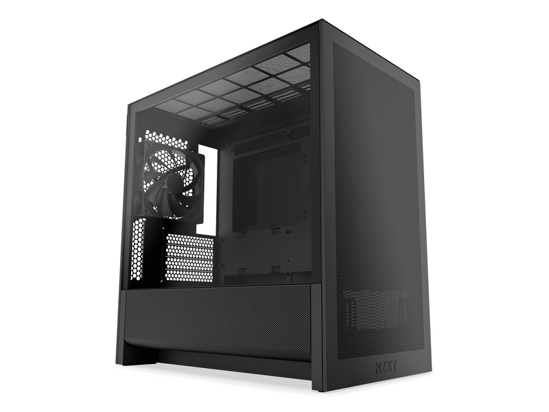 NZXT H3 Flow (2025) - All Black - Gehäuse - Miditower - Schwarz