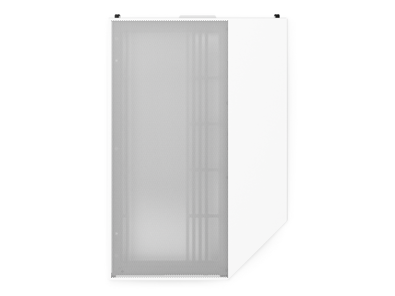NZXT H6 Flow Compact Dual Chamber with RGB - Matte White - Gehäuse - Miditower - Weiß