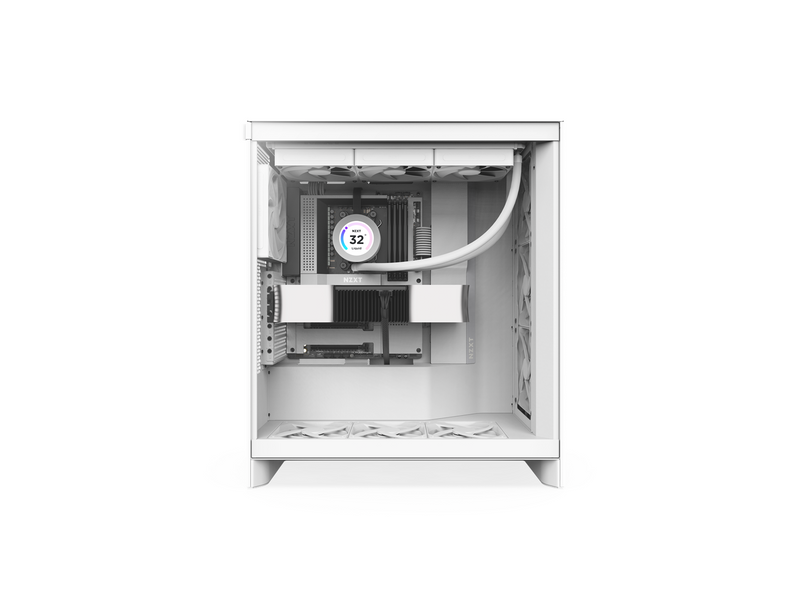 NZXT H7 Flow (2024) - All White - Gehäuse - Miditower - Weiß