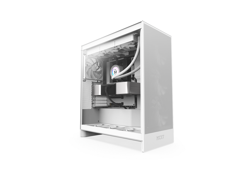 NZXT H7 Flow (2024) - All White - Gehäuse - Miditower - Weiß