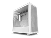 NZXT H7 Flow Matte White - Gehäuse - Miditower - Weiß