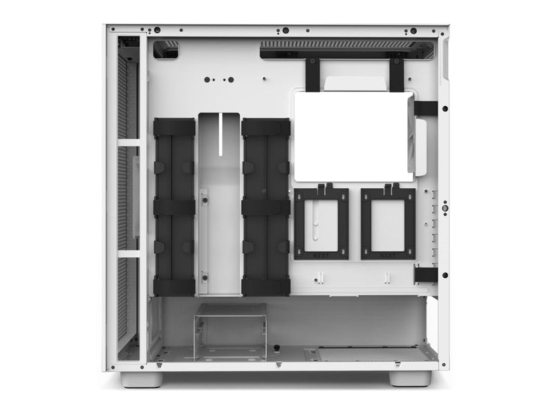 NZXT H7 Flow Matte White - Gehäuse - Miditower - Weiß