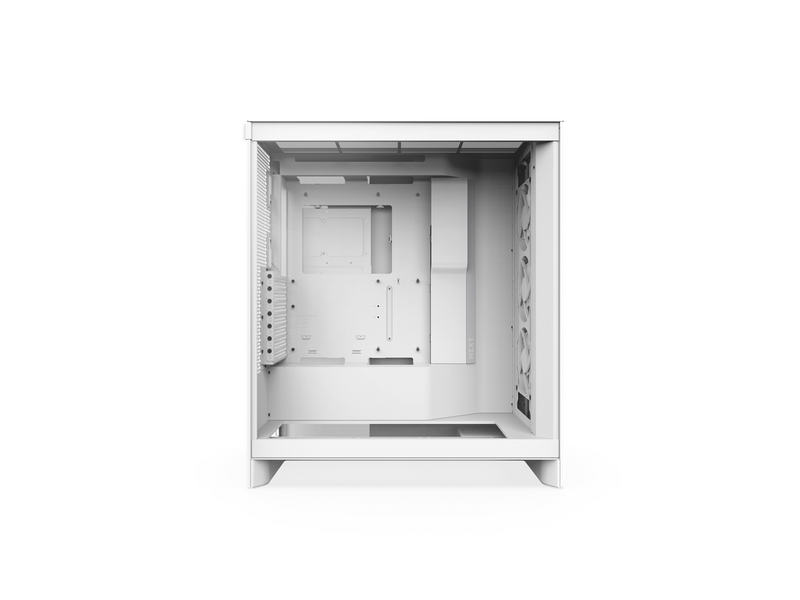NZXT H7 Flow RGB (2024) - All White - Gehäuse - Miditower - Weiß