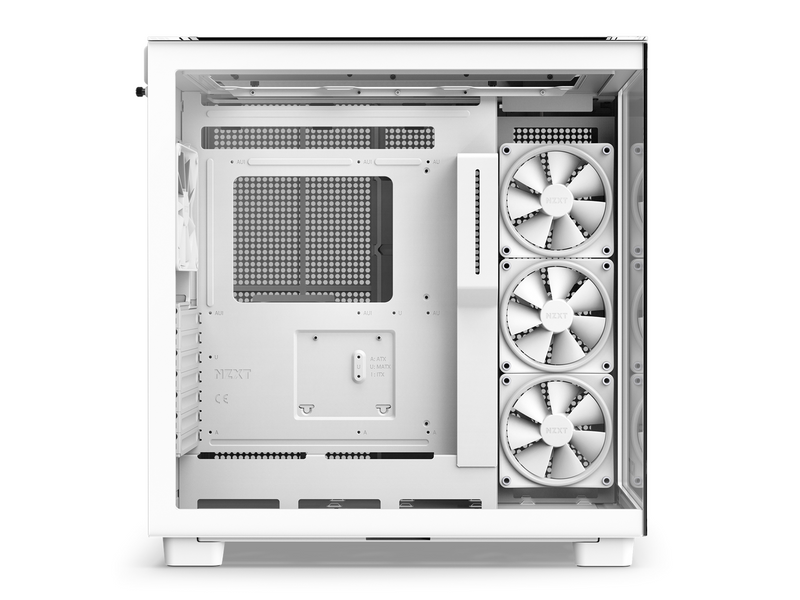 NZXT H9 Elite - All White - Gehäuse - Miditower - Weiß