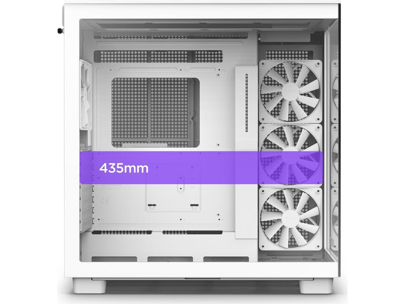NZXT H9 Elite - All White - Gehäuse - Miditower - Weiß