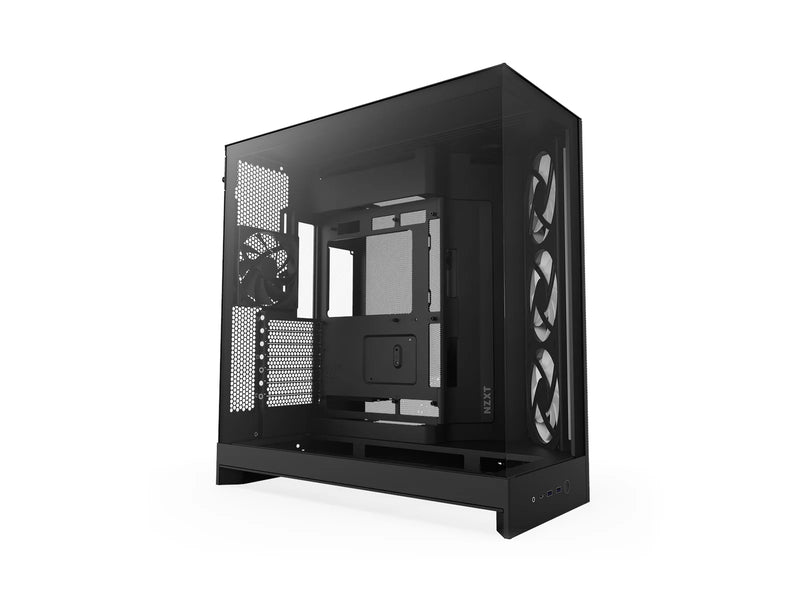 NZXT H9 Flow RGB (2025) - All Black - Gehäuse - Miditower - Schwarz
