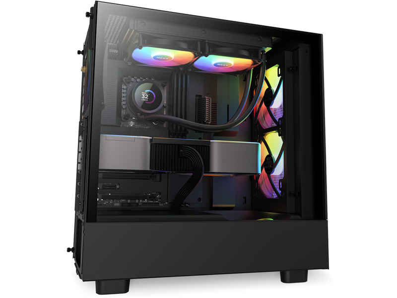 NZXT Kraken 240 Black RGB - CPU-Wasserkühlung - Max 31 dBA
