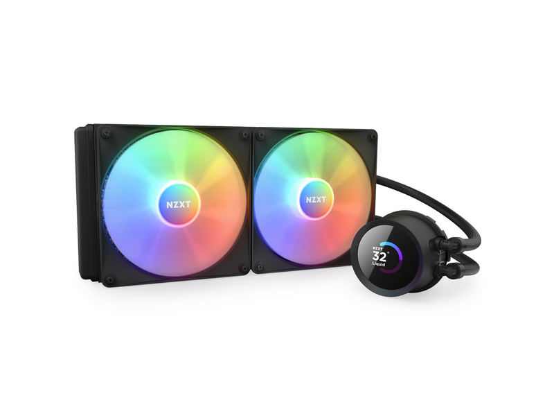 NZXT Kraken 280 Black RGB - CPU-Wasserkühlung - Max 32 dBA