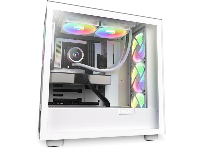 NZXT Kraken 280 White RGB - CPU-Wasserkühlung - Max 32 dBA