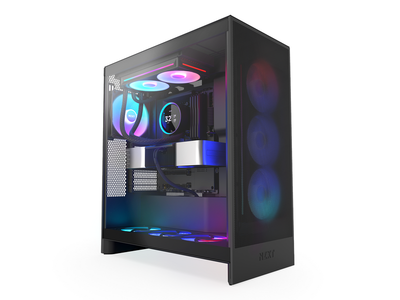 NZXT Kraken Elite RGB V2 240 (2024) - Schwarz mit RGB-Licht - CPU-Wasserkühlung - Max 30 dBA