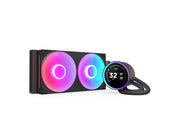 NZXT Kraken Elite RGB V2 280 (2024) - Schwarz mit RGB-Licht - CPU-Wasserkühlung - Max 30 dBA *DEMO*