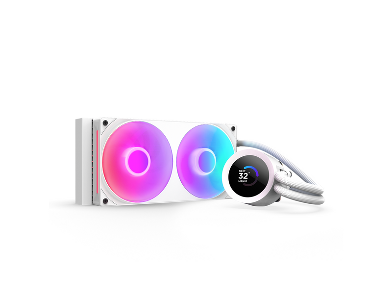 NZXT Kraken Plus 240 RGB (White) - CPU-Wasserkühlung