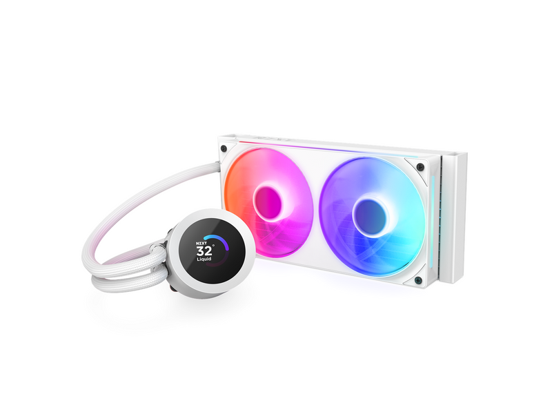 NZXT Kraken Plus 240 RGB (White) - CPU-Wasserkühlung
