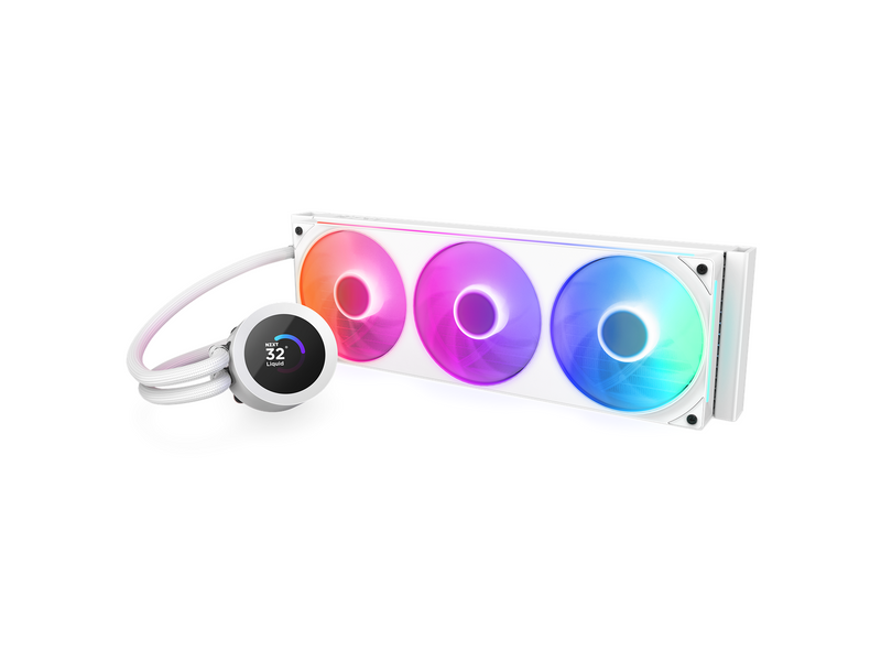 NZXT Kraken Plus 360 RGB White - CPU-Wasserkühlung