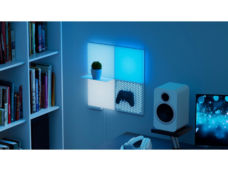Nanoleaf Blocks Squares Add-On Kit - 1 Pegboard
