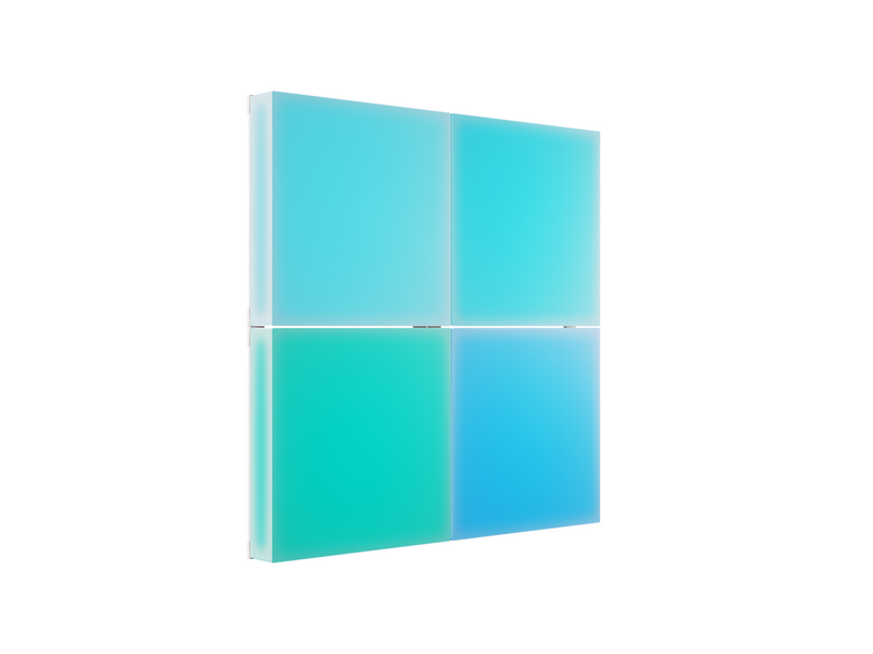 Nanoleaf Blocks Squares Add-On Kit - 4 Mini Squares