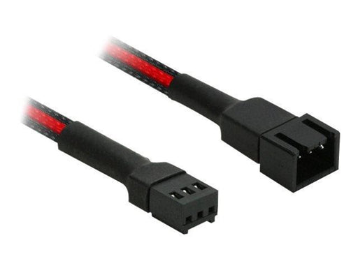 Nanoxia Single Sleeve - fan power extension cable - 3 pin Molex to 3 pin Molex - 30 cm