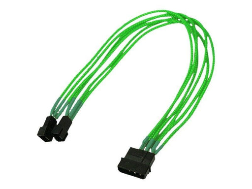 Nanoxia - fan power adapter - 3 PIN internal power to 4 pin internal power (fan only) - 30 cm