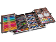 Nassau Art set 145 pcs in metal box - black