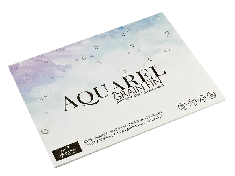 Nassau Paper pad aquarel A3 20 sheet 300 gsm