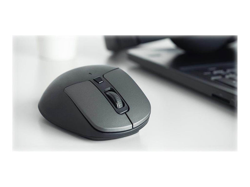 Natec Blackbird 2 - mouse - 2.4 GHz - black - Maus (Schwarz)