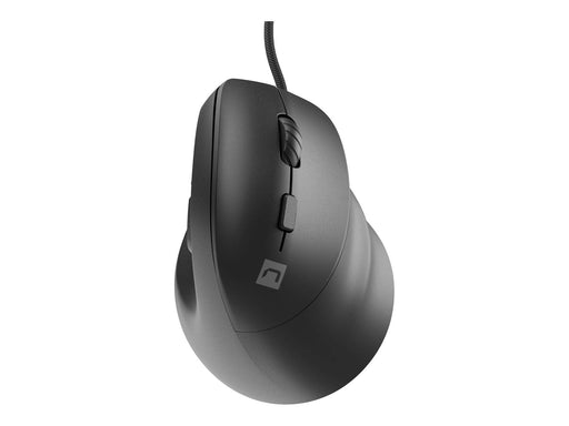 Natec CRAKE 2 PRO - vertical mouse - USB - black - Vertical mouse (Schwarz)