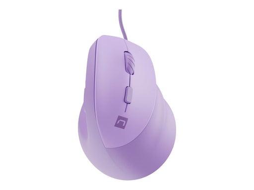 Natec CRAKE 2 PRO - vertical mouse - USB - purple - Vertical mouse (Lila)