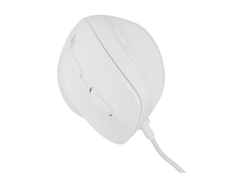 Natec CRAKE 2 PRO - vertical mouse - USB - white - Vertical mouse (Weiß)