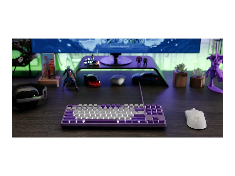 Natec Fury KANABO K2 - Gaming Tastatur - 80% - Englisch (US) - Grau
