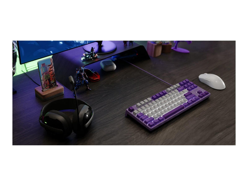 Natec Fury KANABO K2 - Gaming Tastatur - 80% - Englisch (US) - Grau
