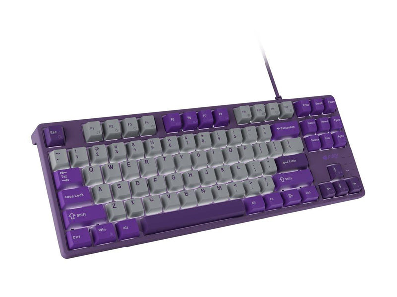 Natec Fury KANABO K2 - Gaming Tastatur - 80% - Englisch (US) - Grau