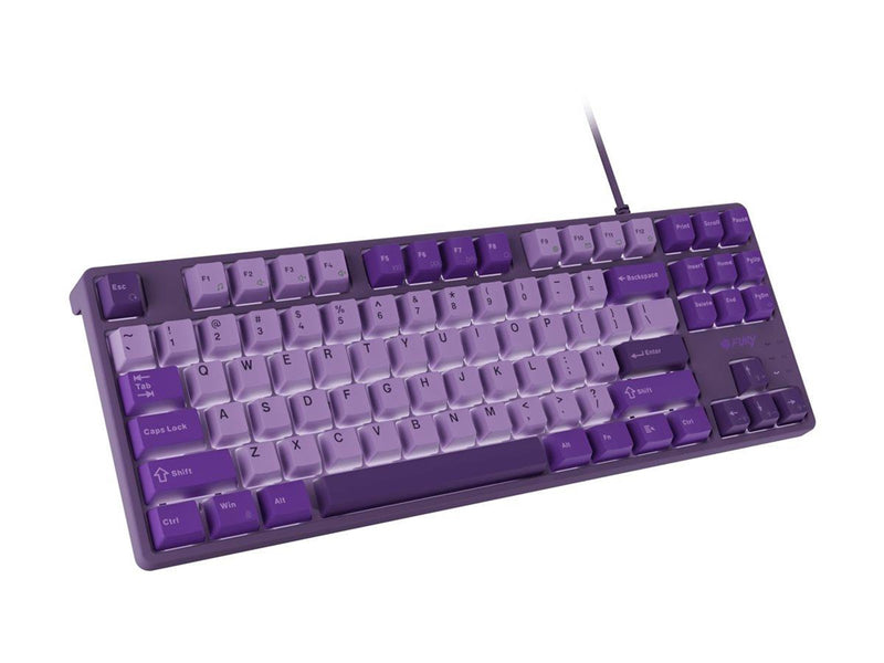 Natec Fury KANABO K2 - Gaming Tastatur - 80% - Englisch (US) - Lila