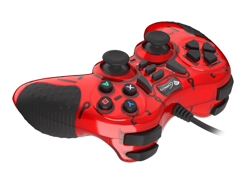 Natec Genesis Mangan 200 - Red - Wired Controller - PC