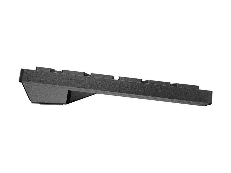 Natec HERRING - keyboard - low-profile multimedia full size - QWERTY - US - black Input Device - Tastatur - Englisch (US) - Schwarz