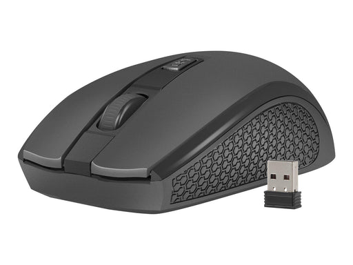 Natec Jay 2 - mouse - 2.4 GHz - black - Maus (Schwarz)