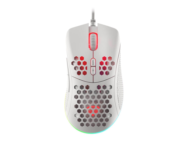 Natec Krypton Series 555 - Maus (Weiß)