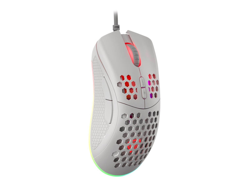 Natec Krypton Series 555 - Maus (Weiß)