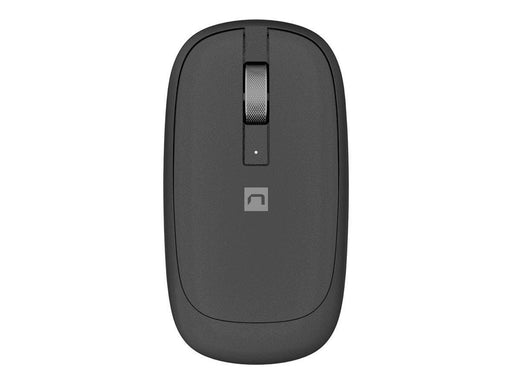 Natec Lark - mouse - 2.4 GHz Bluetooth 4.0 - anthracite - Maus (Schwarz)